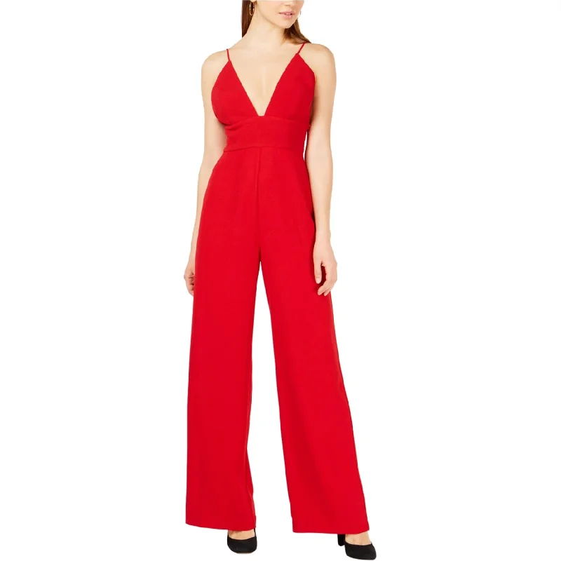 Soft Touch Leyden Womens Wide-Leg Jumpsuit