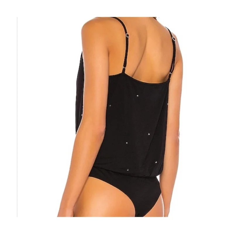 Creative Style N:Philanthropy Womens Snake Bodysuit Jumpsuit