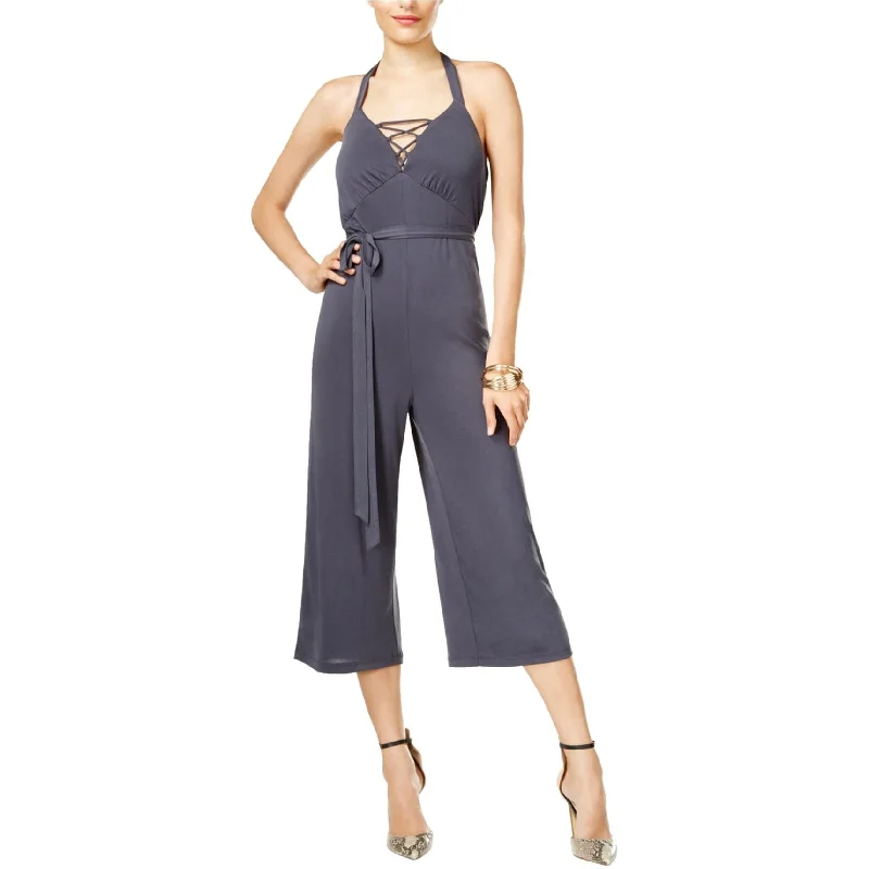 Soft Clothing GUESS Womens Laced Jumpsuit, Grey, X-Large