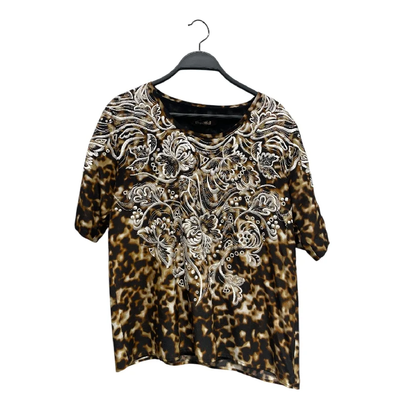 Wandering freely roberto cavalli/T-Shirt/38/Animal Pattern/Silk/BRW/