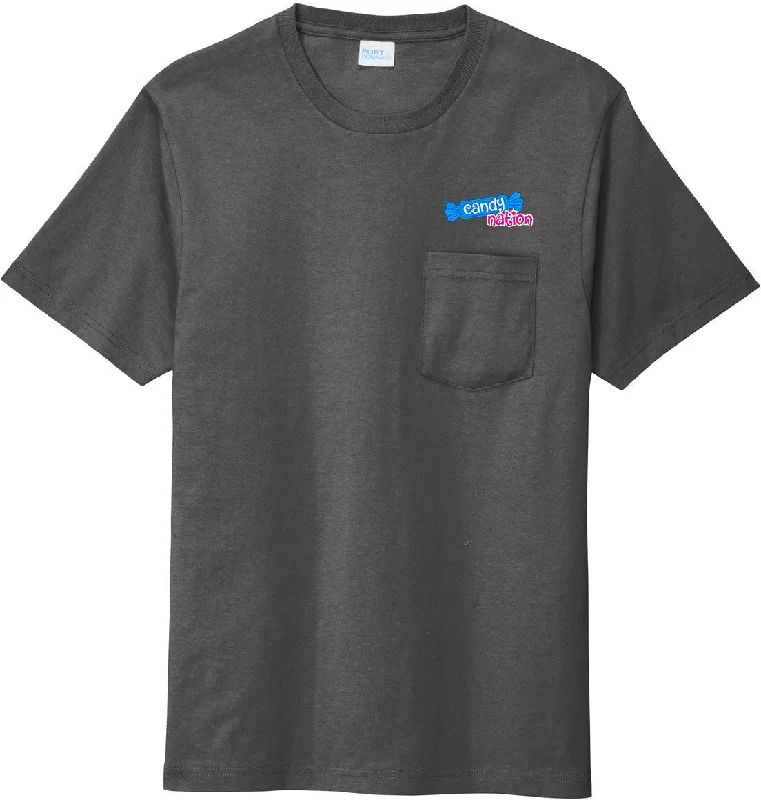 Elegant Wear Port & Company Bouncer Pocket Tee