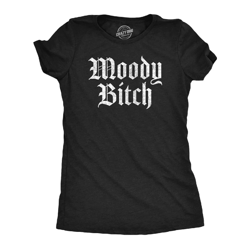 Short skirt design Moody Bitch Women's T Shirt