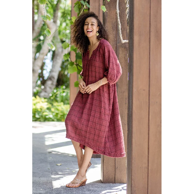 Girl Style Novica Handmade Chiang Mai Chic Cotton Dress