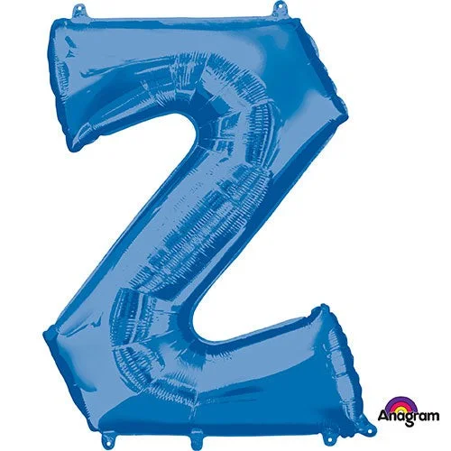 Multi-functional style 34 inch LETTER Z - ANAGRAM - BLUE