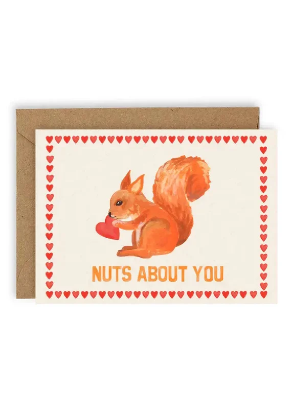 Unique prints Nuts About You Card