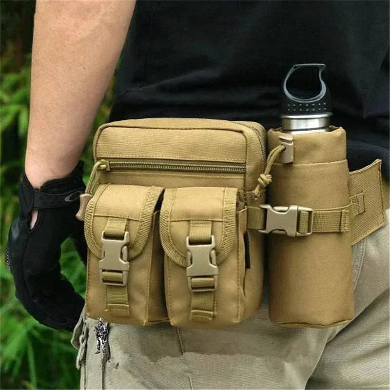 Sports Jacket Tactical Men Waist Pack Nylon Hiking Water Bottle Phone Pouch Outdoor Sports Hunting Climbing Camping Belt Bag Sports Jacket Tactical Men Waist Pack Nylon Hiking Water Bottle Phone Pouch Outdoor Sports Hunting Climbing Camping Belt Bag