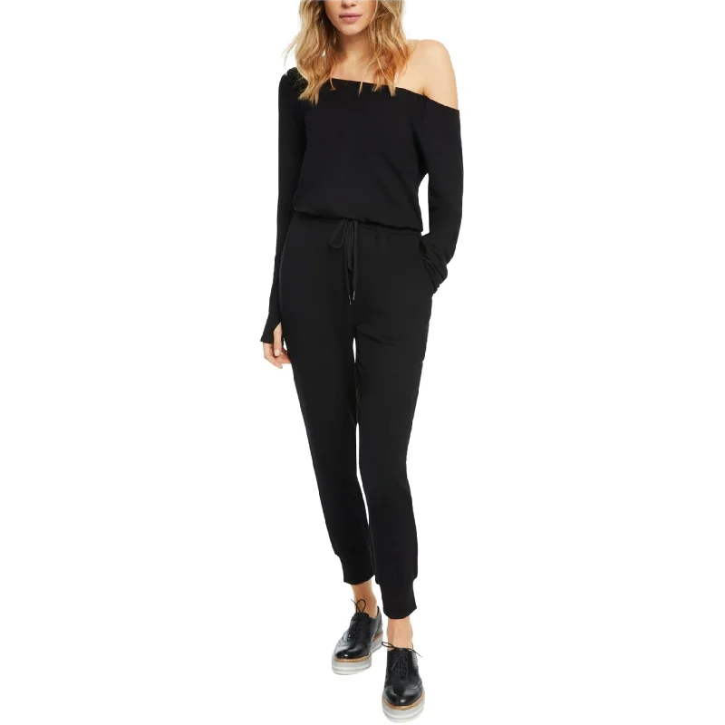 Goddess Style I-N-C Womens Solid Jumpsuit