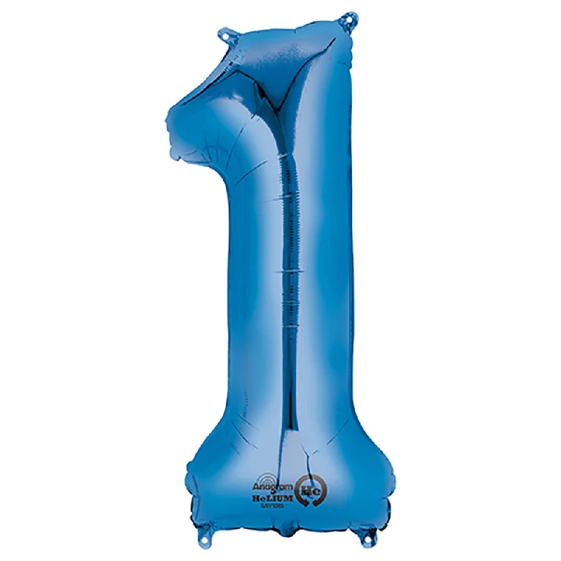 Comfortable And Simple 34 inch NUMBER 1 - ANAGRAM - BLUE