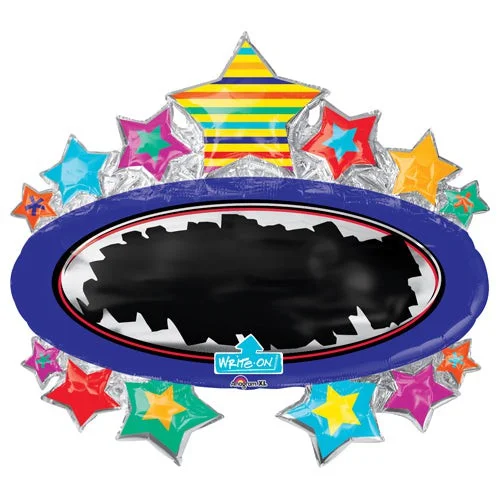 Fashion Innovation 31 inch BRIGHT STAR BLACK BOARD MARQUEE