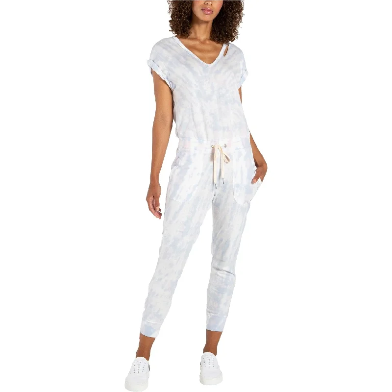 Fresh Wear N:Philanthropy Womens Space Tie-Dye Jumpsuit