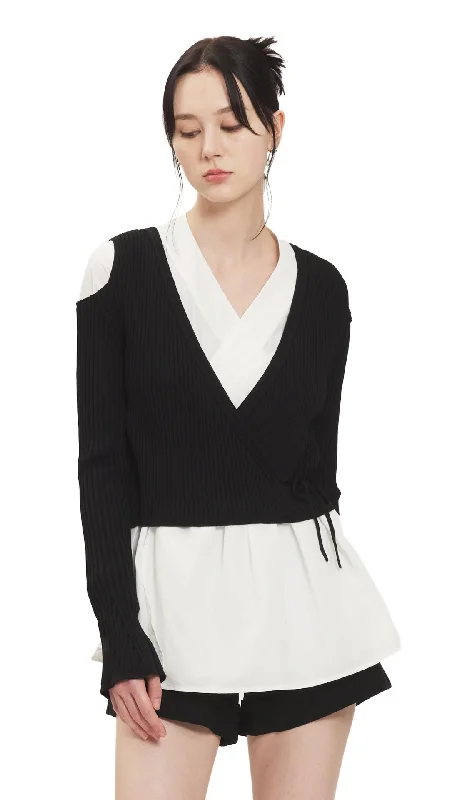 Street Sports Shoes Long Shirt With Irregular Front
