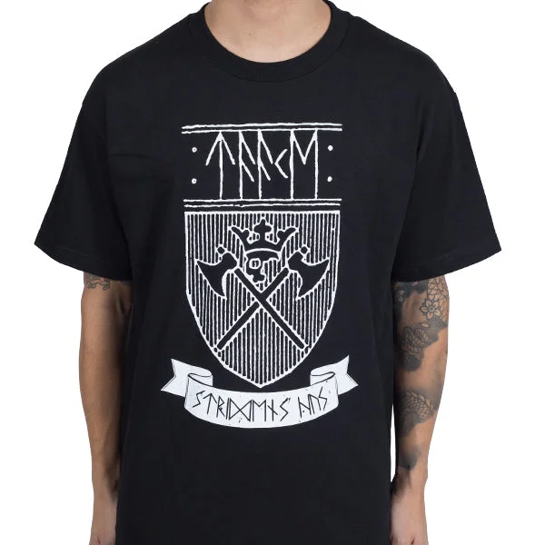 Luxury and fashionable Taake "Stridens Hus Rune Shield (Only S and XL left)" T-Shirt