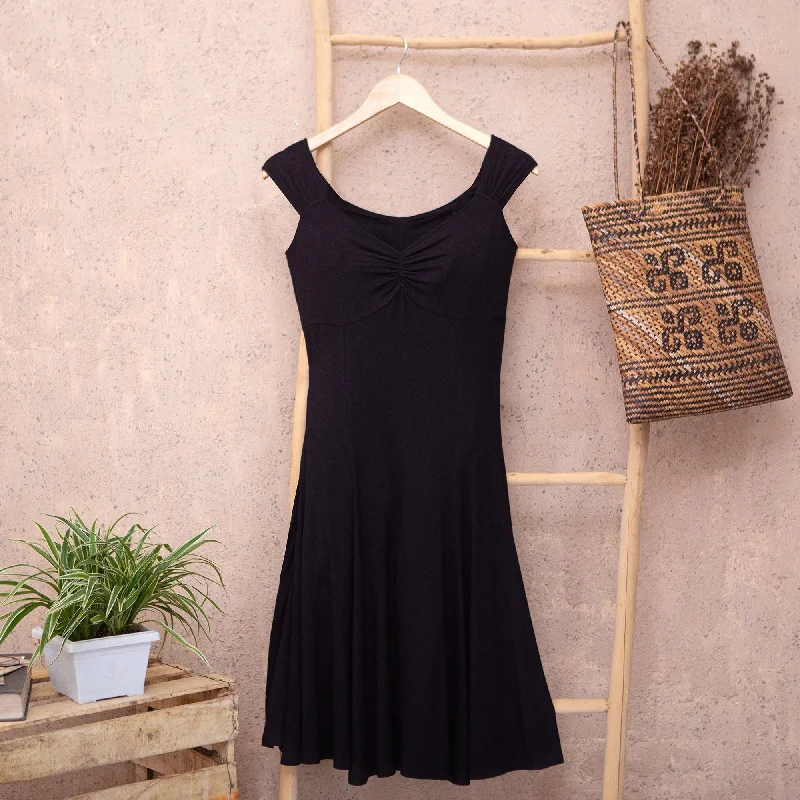 Outdoor Trend Novica Handmade Classic Style Everyday Comfort Modal Dress