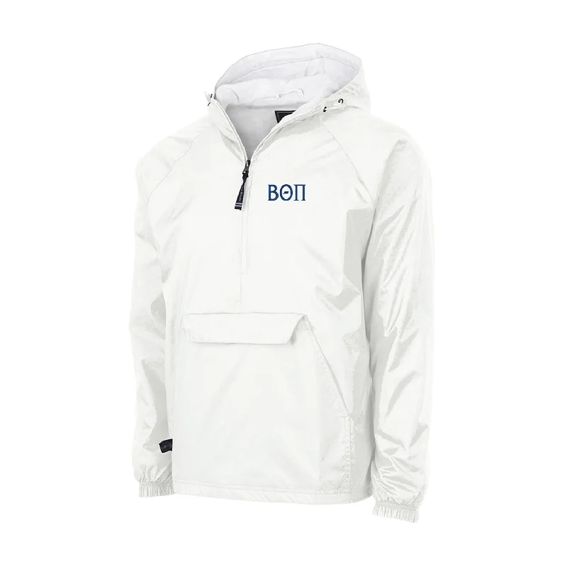 Relaxed Dresses Beta Theta Pi Flannel Lined Windbreaker  - Letters