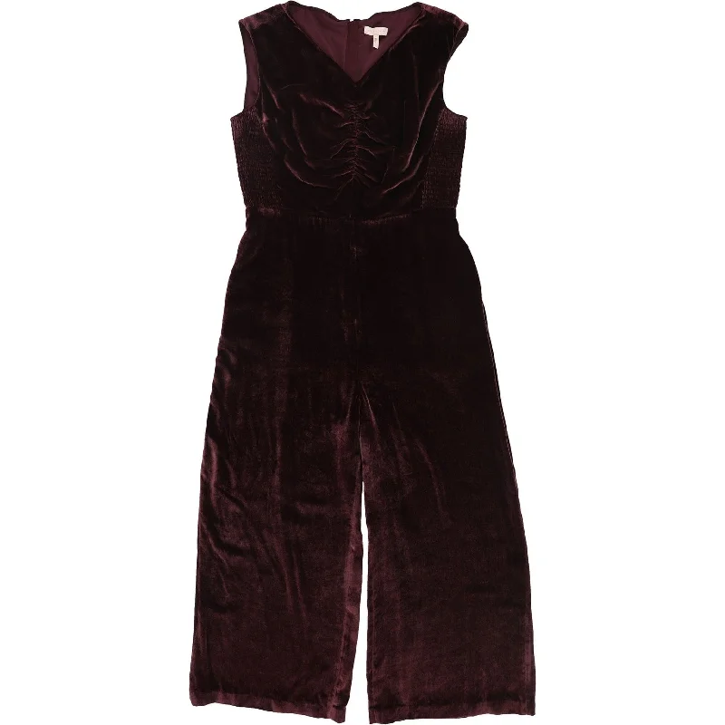 Fashionable Ease Rebecca Taylor Womens Velvet Jumpsuit