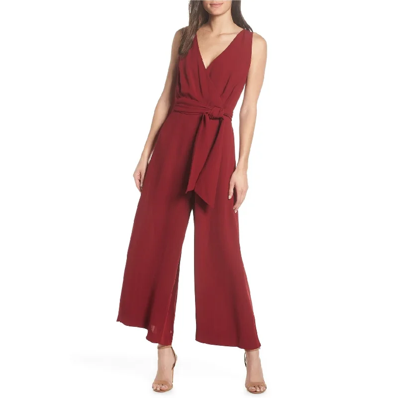 Versatile Comfort French Connection Womens Bessie Jumpsuit, Red, 0