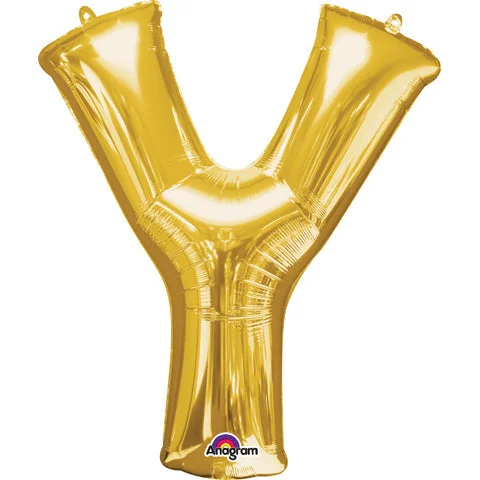 Short skirt design 34 inch LETTER Y - ANAGRAM - GOLD