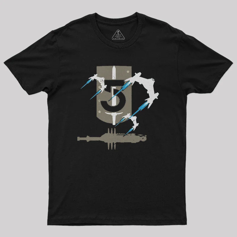 Literary Style Babylon 5 Nerd T-Shirt