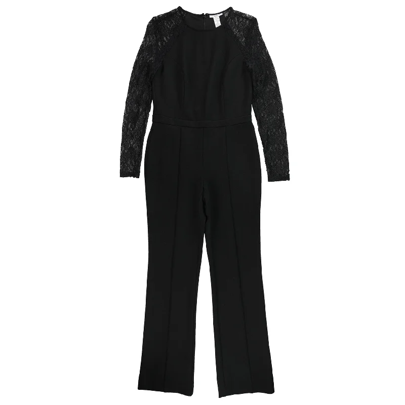 Trendy Wear bar III Womens Flared Jumpsuit, Black, 4
