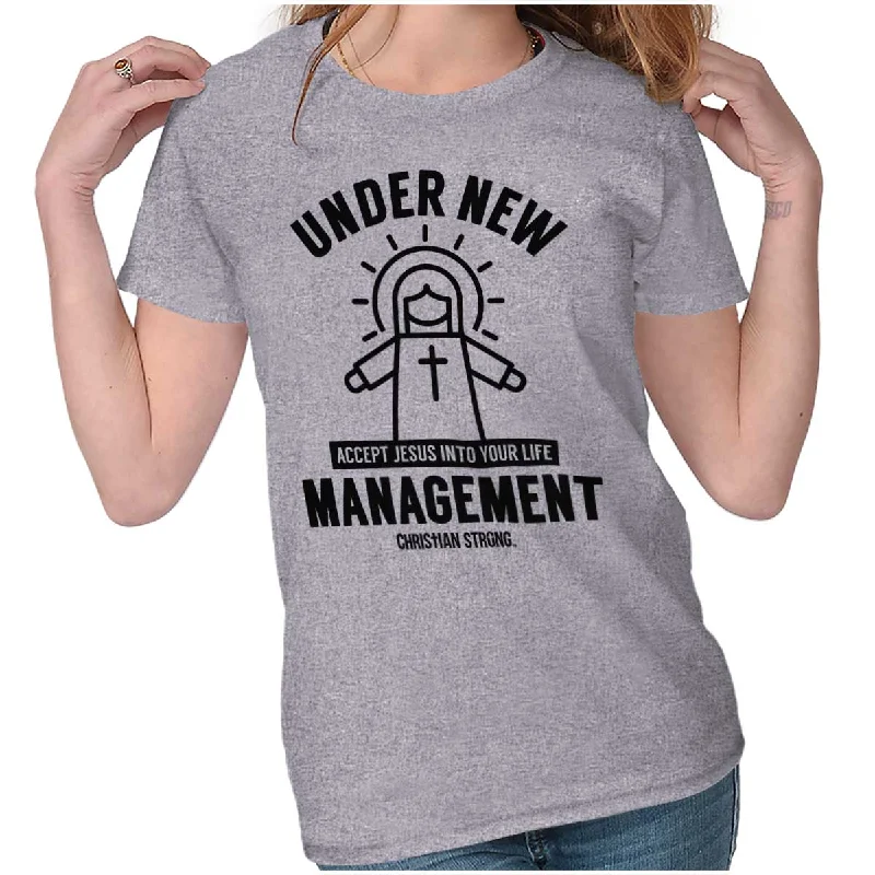 High-end Customization New Management Ladies T Shirt