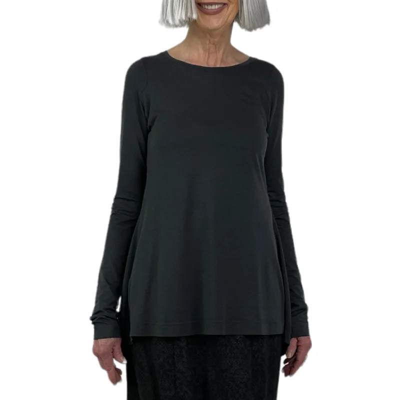 Economic Outlook SHAPED CREWNECK T-SHIRT