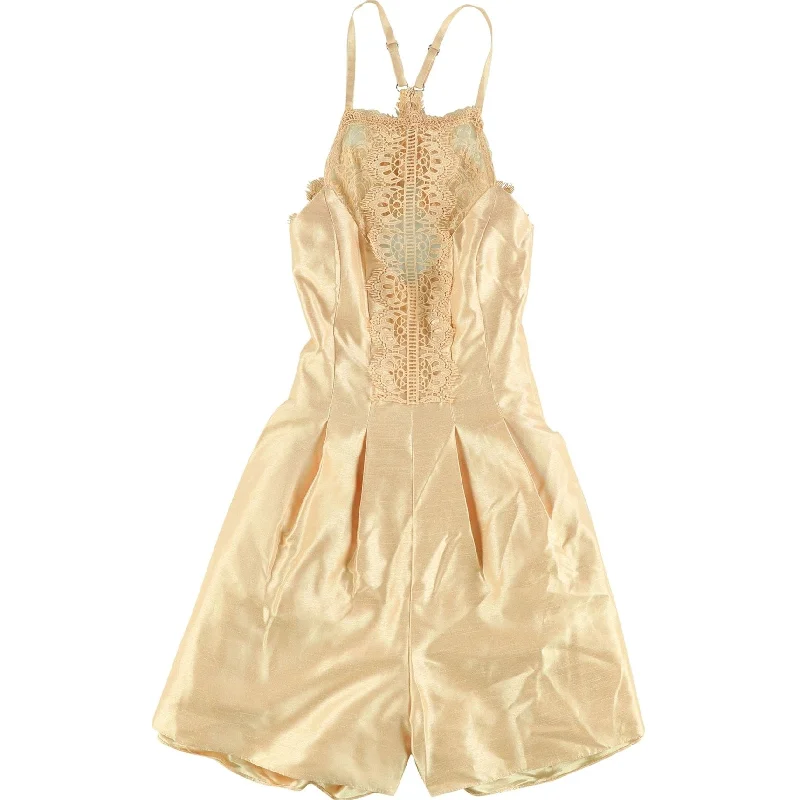 Energetic Free People Womens Heart To Heart Flare Romper Jumpsuit