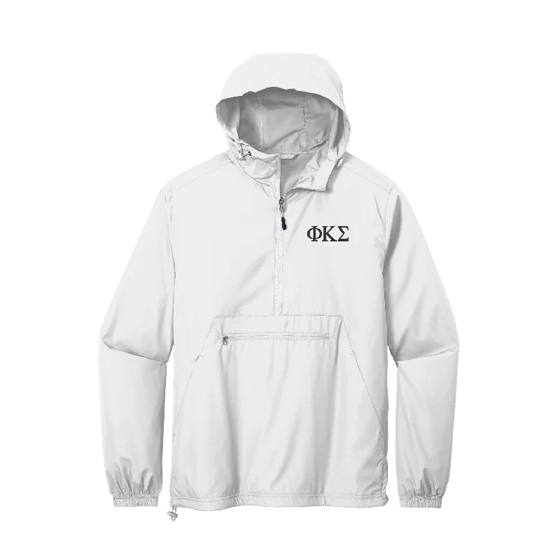 Retro Woolen Jacket Phi Kappa Sigma Lightweight Windbreaker