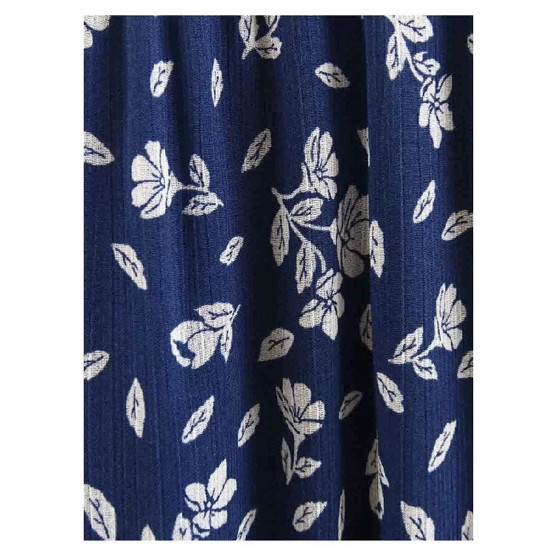 Cute Style Lauren Ralph Lauren Women's Floral Crinkle Off-the-Shoulder Dress 12, Blue