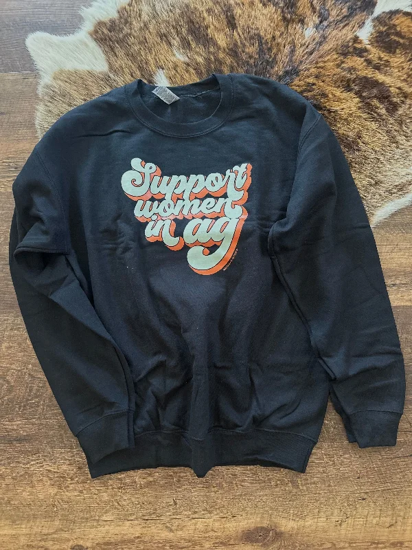 Cool Summer Support Women In Ag - Black/Orange