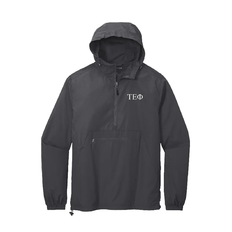 Layered Style Tau Epsilon Phi Lightweight Windbreaker