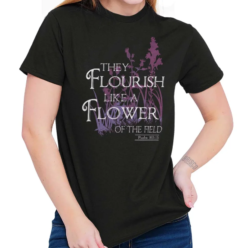 Youthful Street Fashion Flourish T Shirt