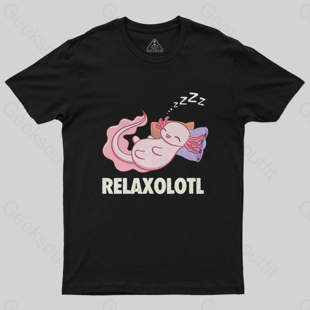 Printed Patterns Relaxolotl T-Shirt