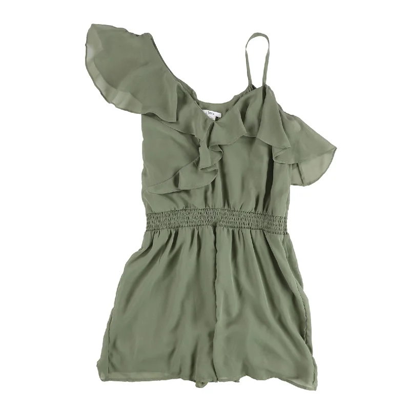 Breathable Style Bar Iii Womens Flounce Romper Jumpsuit