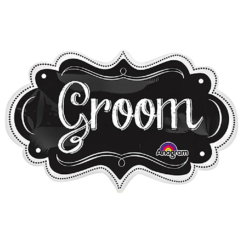 Street Sports Shoes 34 inch GROOM CHARLKBOARD MARQUEE