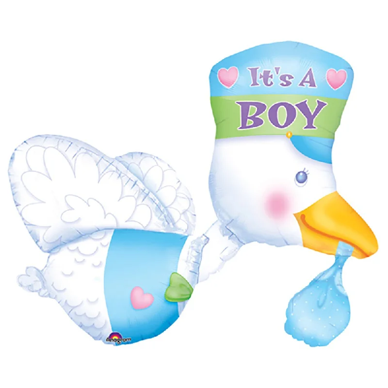 Luxury Fashion 32 inch BUNDLE OF JOY STORK - IT'S A BOY