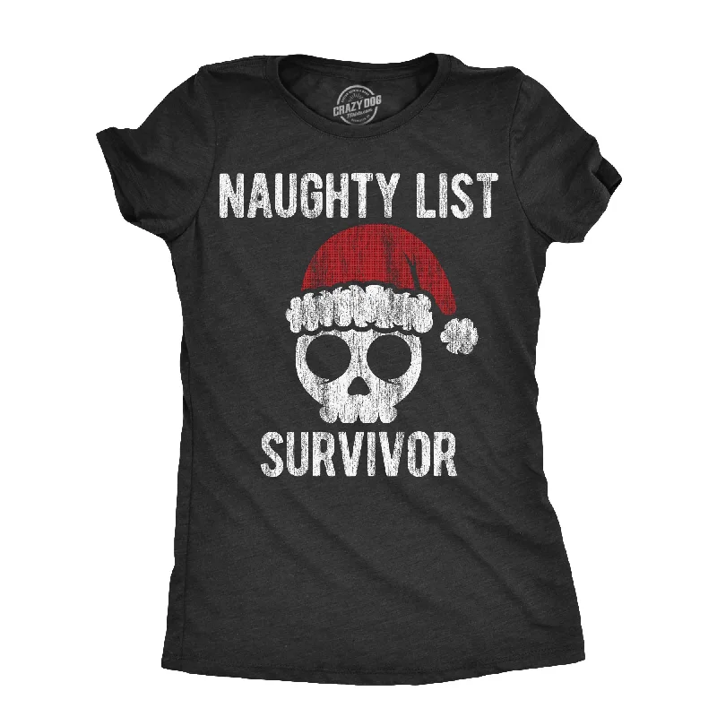 Elegant Tailoring Naughty List Survivor Women's T Shirt