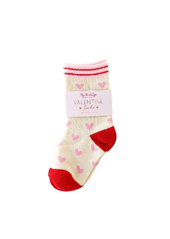 Effortless Elegance Kids Heart Socks