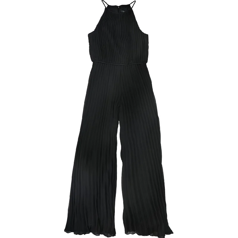 Soft Fashion Ralph Lauren Womens Baylana Jumpsuit, Black, 4