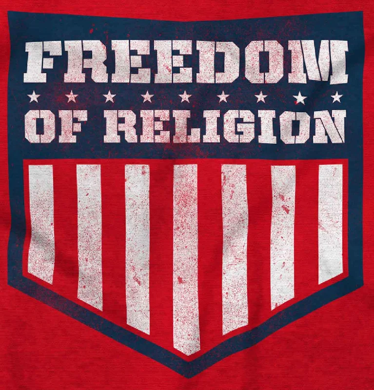 High-quality Design Freedom of Religion Crop Top Tee