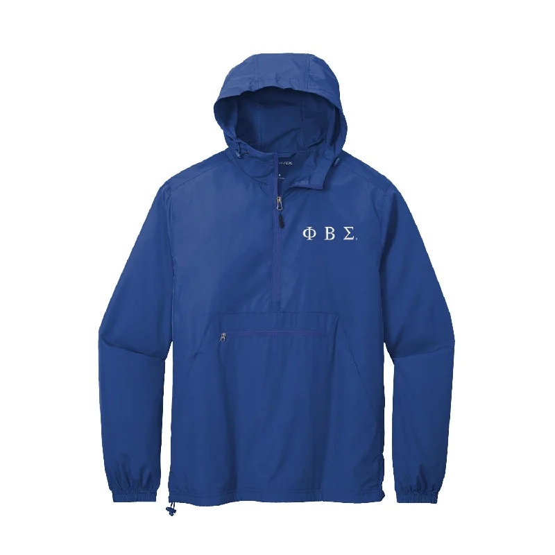 Sports Functional Style Phi Beta Sigma Lightweight Windbreaker