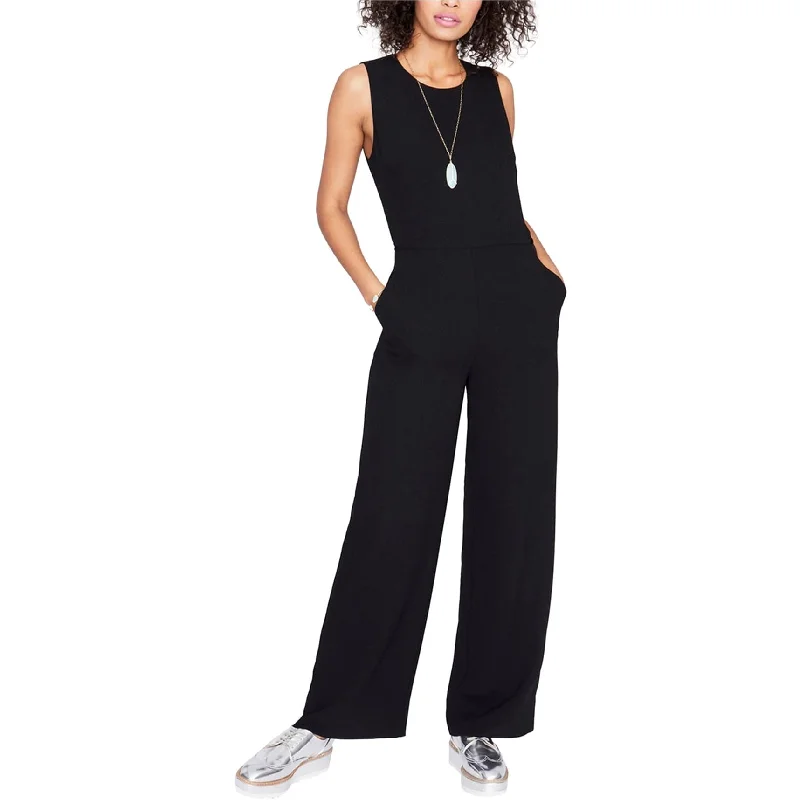 Layered Comfort Rachel Roy Womens Tie-Back Jumpsuit, Black, 0