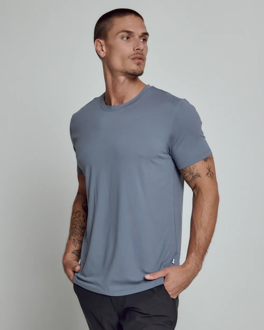 Soft Fashion Core Crew Neck Tee | Folkstone