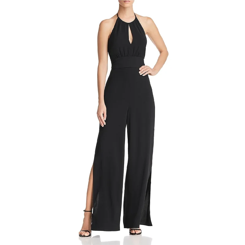 Nightclub Style Parker Womens Megara Jumpsuit, Black, 6