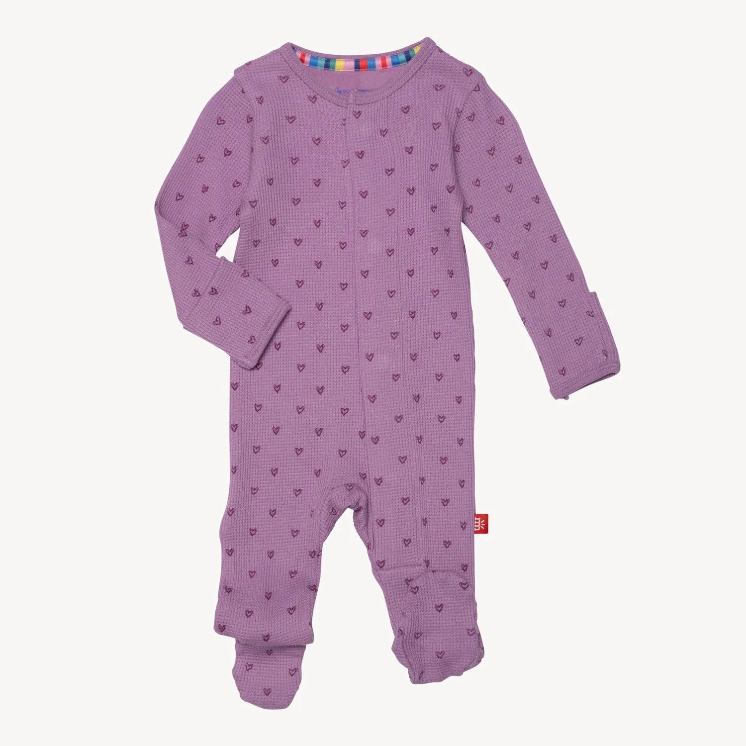 Easy Chic Magnetic Me Footie | Pink Ribbon