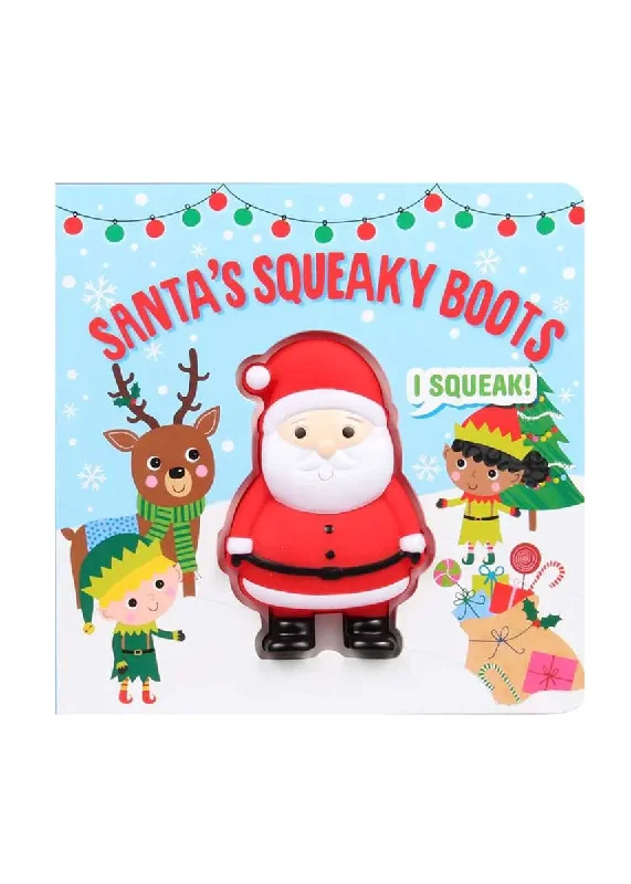 Multi-functional style Santa's Squeaky Boots: Squeeze & Squeak Book