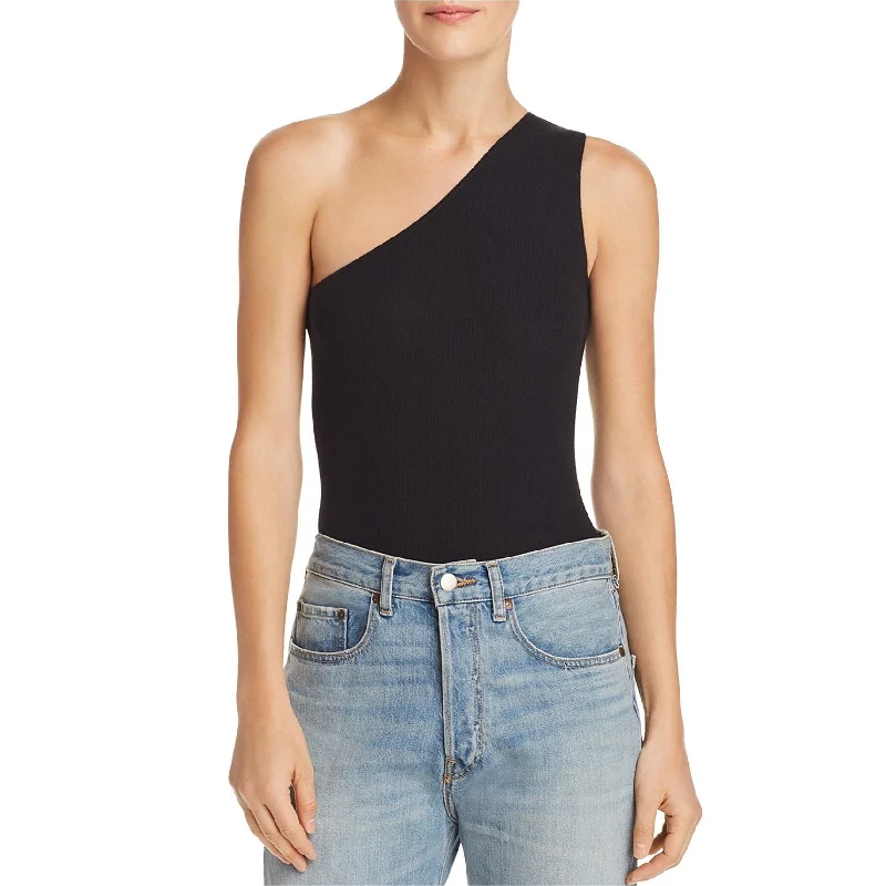 Single item design ATM Womens Melillo Thong Bodysuit Jumpsuit, Black, Large