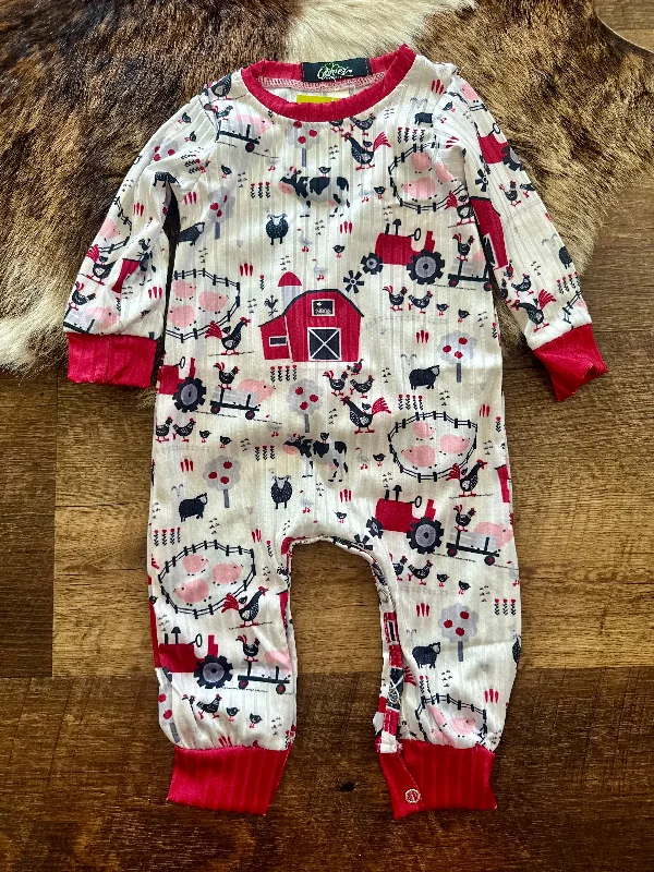 High-end atmosphere Boys Red Barn Jumper