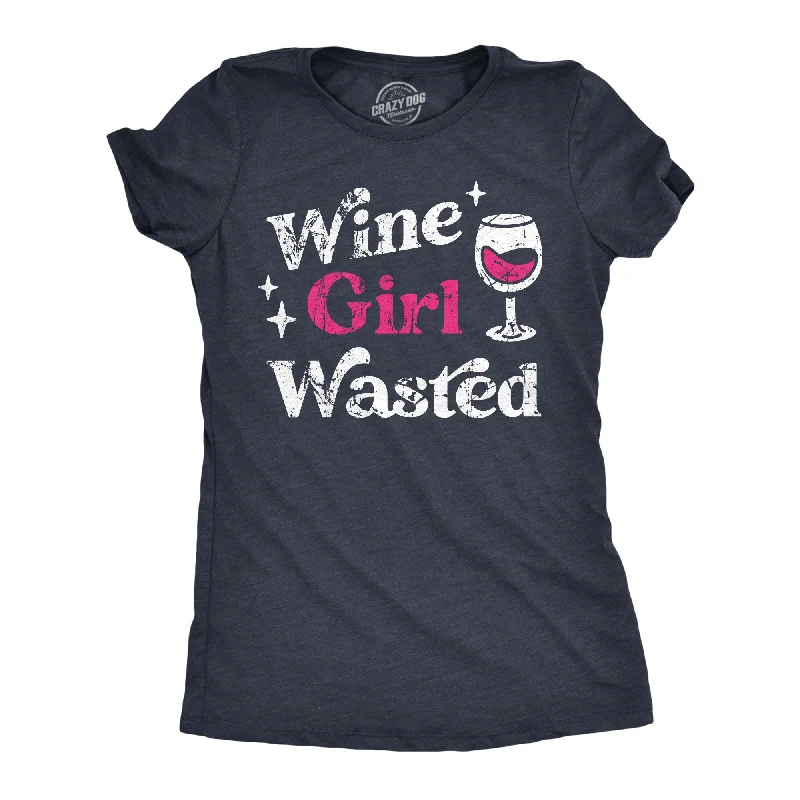 Sports Series Wine Girl Wasted Women's T Shirt