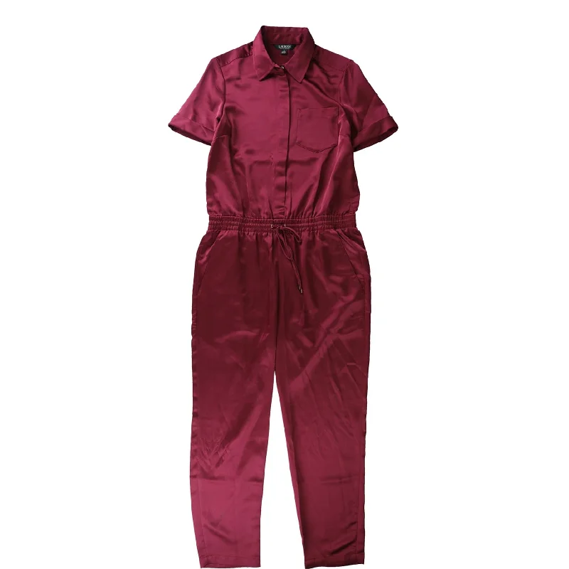 Urban Comfort Ralph Lauren Womens Solid Jumpsuit