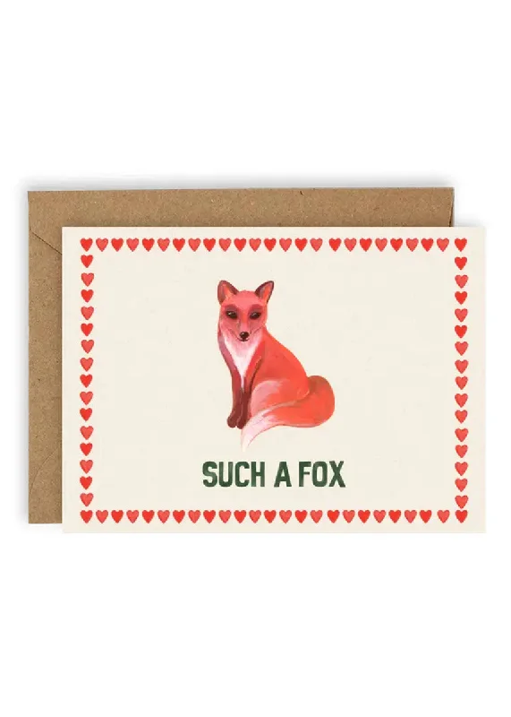 Windbreaker fashion Such A Fox Card
